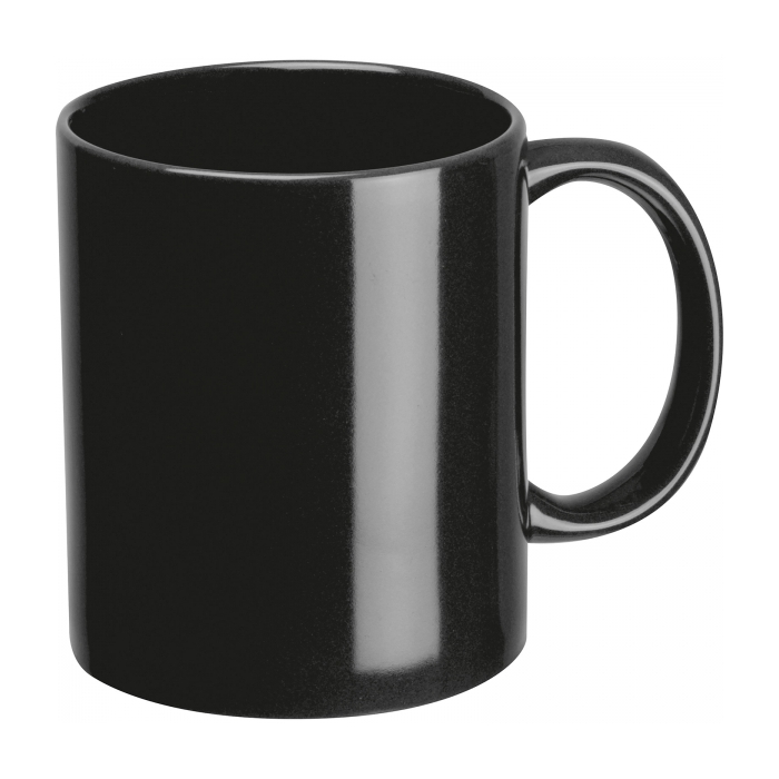 Kubek ceramiczny 300 ml, czarny