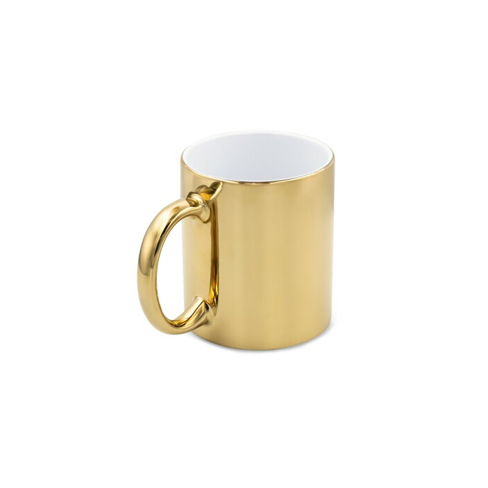 Kubek ceramiczny 350 ml | Yillka złoty