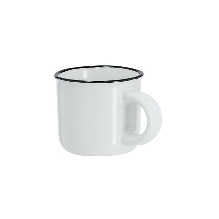 Kubek ceramiczny 85 ml czarny