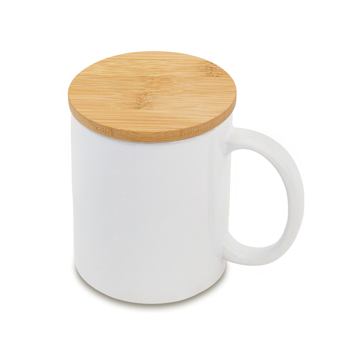 Kubek ceramiczny Lund, biały