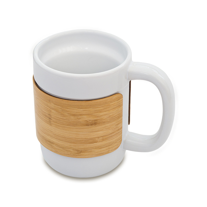 Kubek ceramiczny Soro, biały