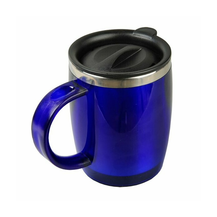 Kubek izotermiczny Barrel 400 ml, niebieski