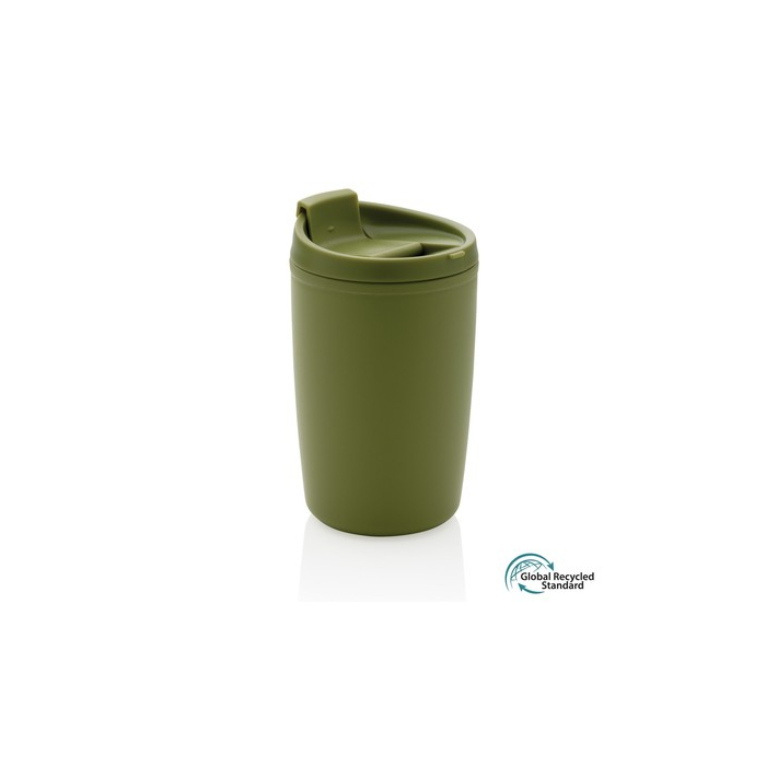 Kubek podróżny 300 ml, PP z recyklingu green