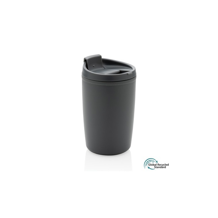 Kubek podróżny 300 ml, PP z recyklingu anthracite