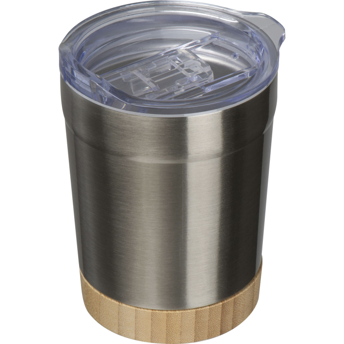 Kubek stalowy 300 ml TURIN, szary