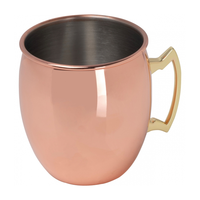 Kubek stalowy 500 ml CrisMa, miedziany