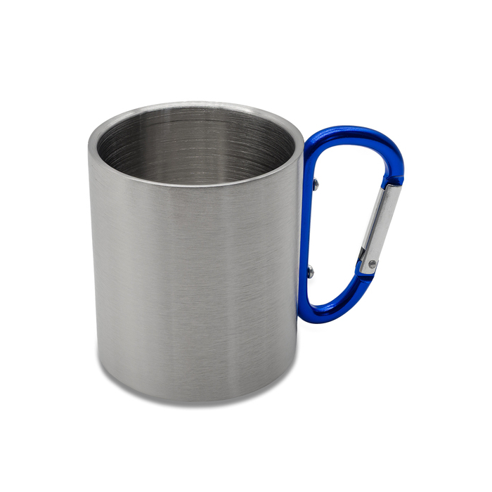 Kubek stalowy Denali 220 ml, niebieski