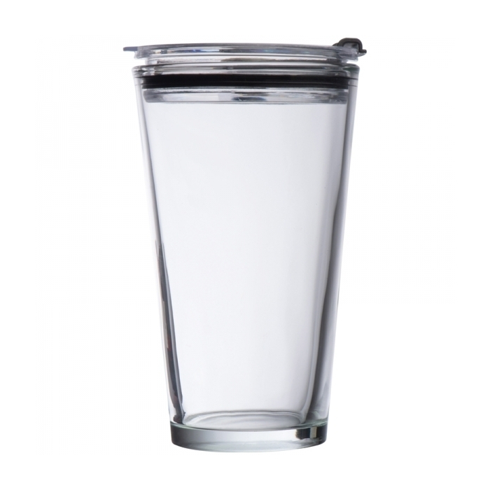 Kubek szklany WATTENSCHEID 400 ml, przeźroczysty