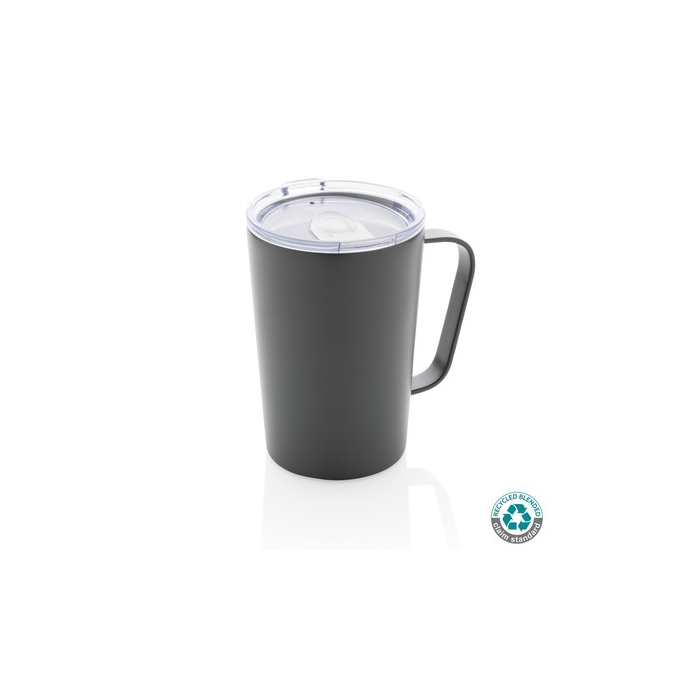 Kubek termiczny 420 ml, stal nierdzewna z recyklingu anthracite