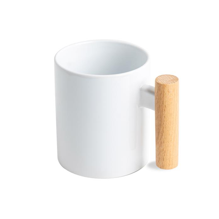 Kubek z drewnianym uchwytem / Mugoo