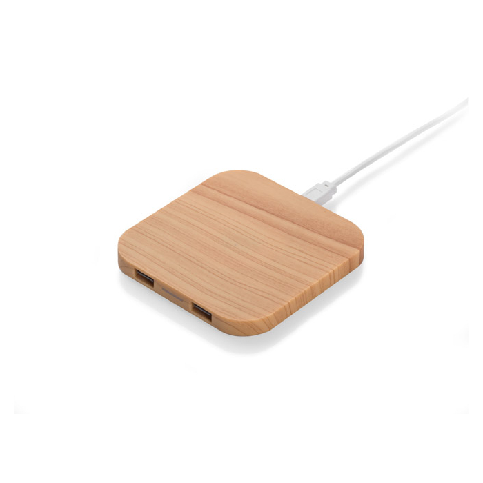 Ładowarka indukcyjna LINO beżowy (naturalny)