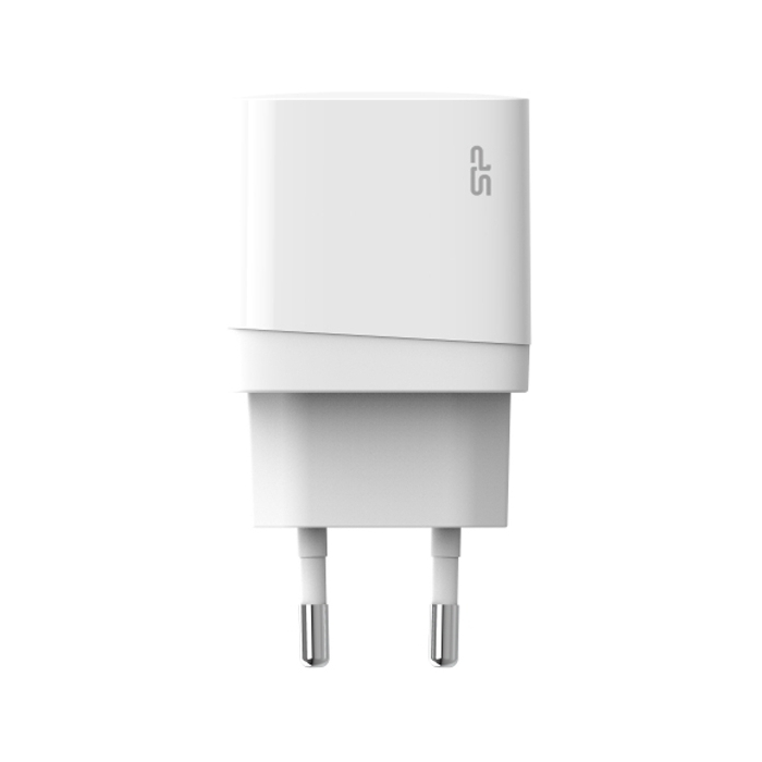ŁADOWARKA SIECIOWA BOOST CHARGER (US, EU) QM10 SILICON POWER, biały