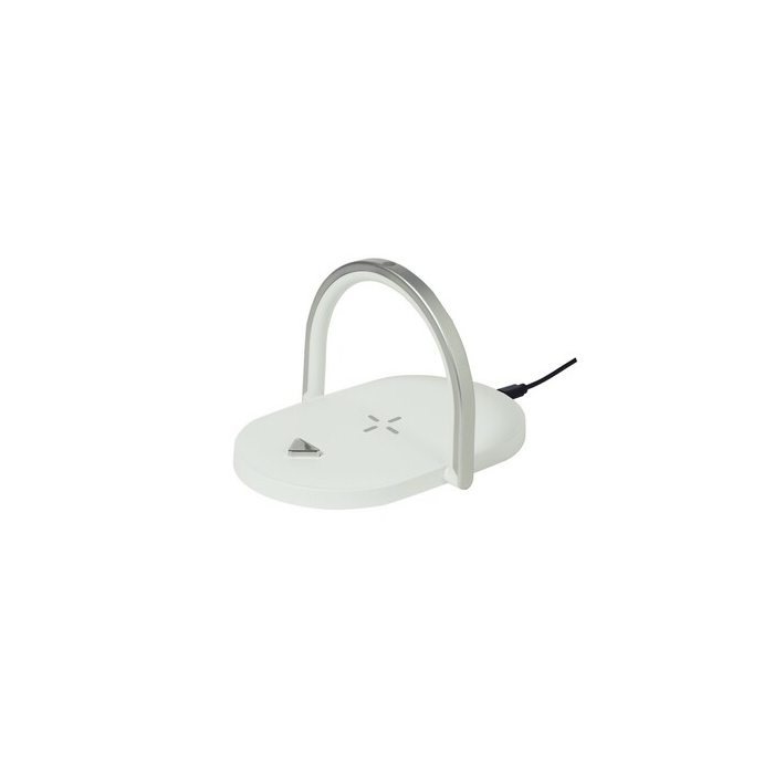 Lampka na biurko, ładowarka bezprzewodowa 15W biały