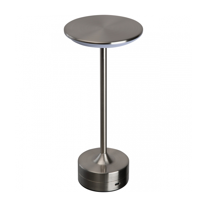 Lampka stołowa, szary