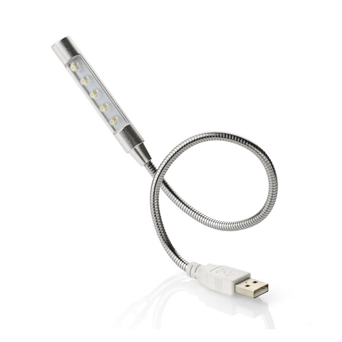 Lampka USB PROBE srebrny