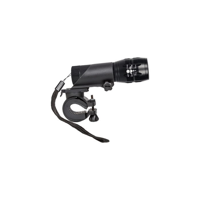 Latarka 1 CREE LED Air Gifts, lampka rowerowa | Cynthia czarny