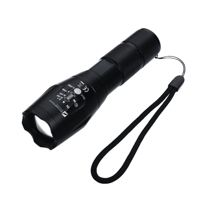 Latarka DELGADA Schwarzwolf, czarny