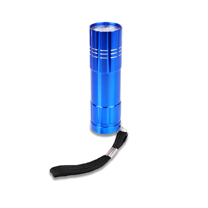 Latarka LED Jewel, niebieski