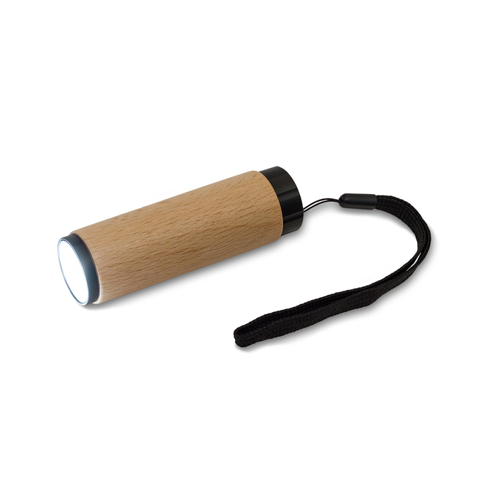 Latarka LED Moon, brązowy