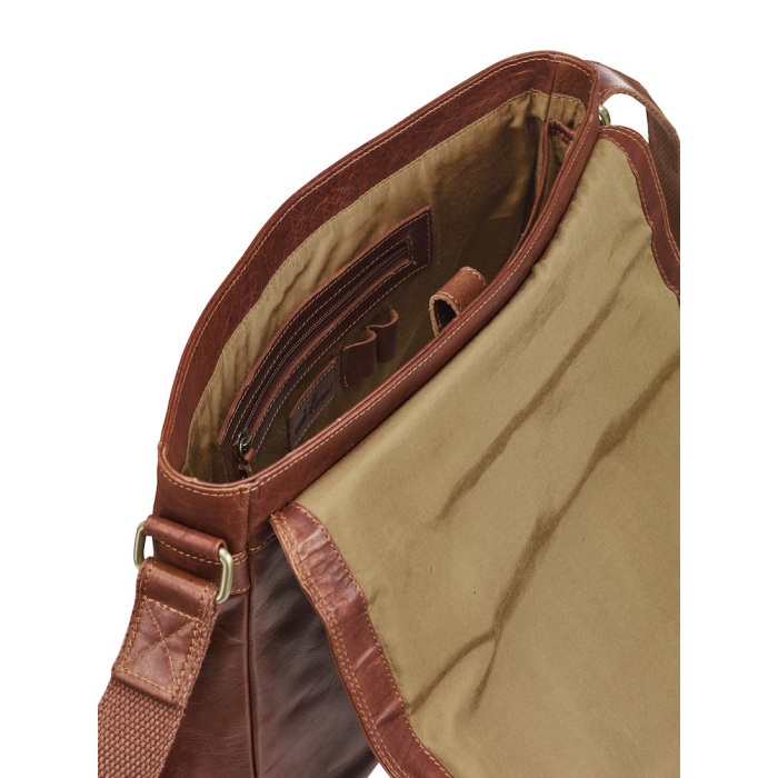 LEATHER LINE SHOULDERBAG