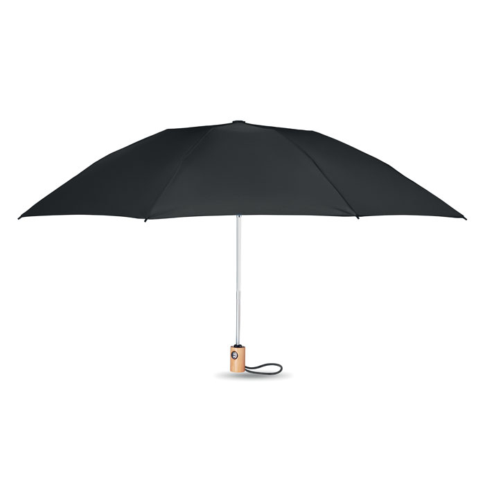 LEEDS - Parasol 23 cale 190T RPET, Czarny