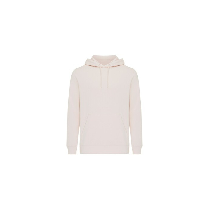 Lekka bluza z kapturem Iqoniq Rila, bawełna z recyklingu różowy