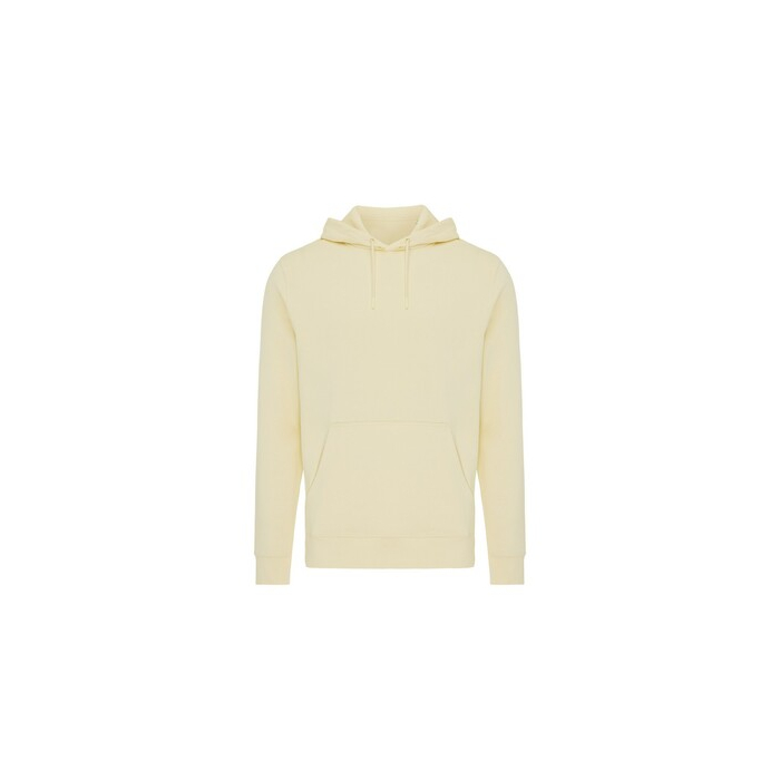 Lekka bluza z kapturem Iqoniq Rila, bawełna z recyklingu żółty