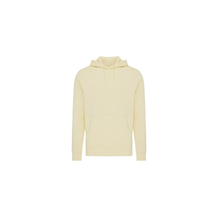 Lekka bluza z kapturem Iqoniq Rila, bawełna z recyklingu żółty