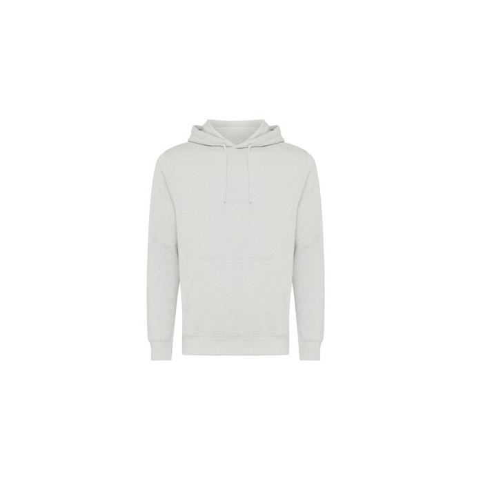 Lekka bluza z kapturem Iqoniq Rila, bawełna z recyklingu szary