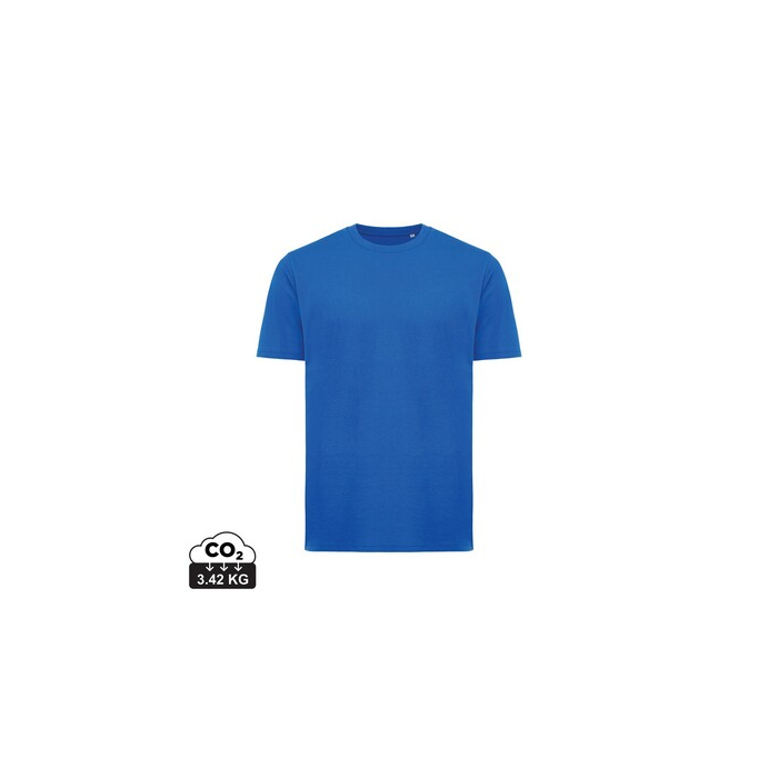 Lekka koszulka Iqoniq Sierra, bawełna z recyklingu niebieski