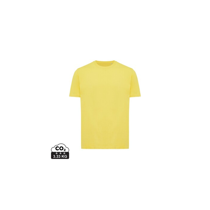 Lekka koszulka Iqoniq Sierra, bawełna z recyklingu żółty