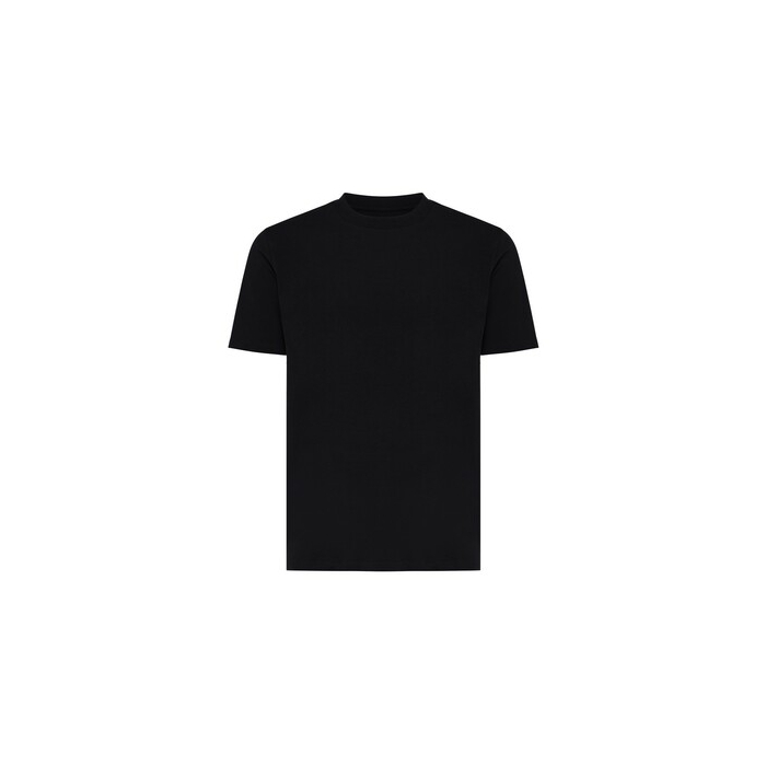 Lekka koszulka Iqoniq Sierra, bawełna z recyklingu czarny