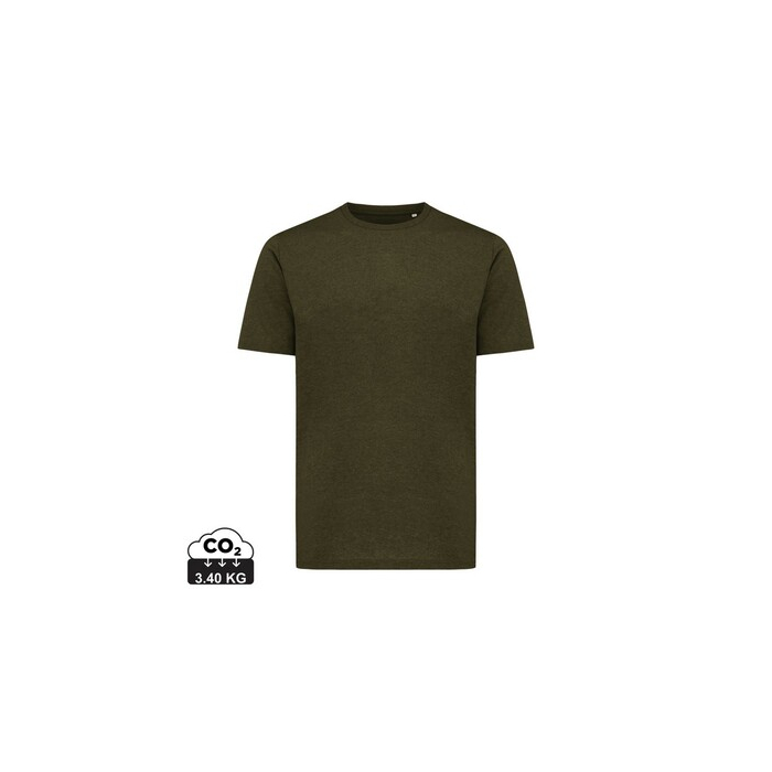 Lekka koszulka Iqoniq Sierra, bawełna z recyklingu khaki