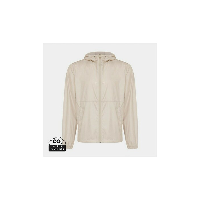 Lekka kurtka Iqoniq Logan, poliester z recyklingu beżowy
