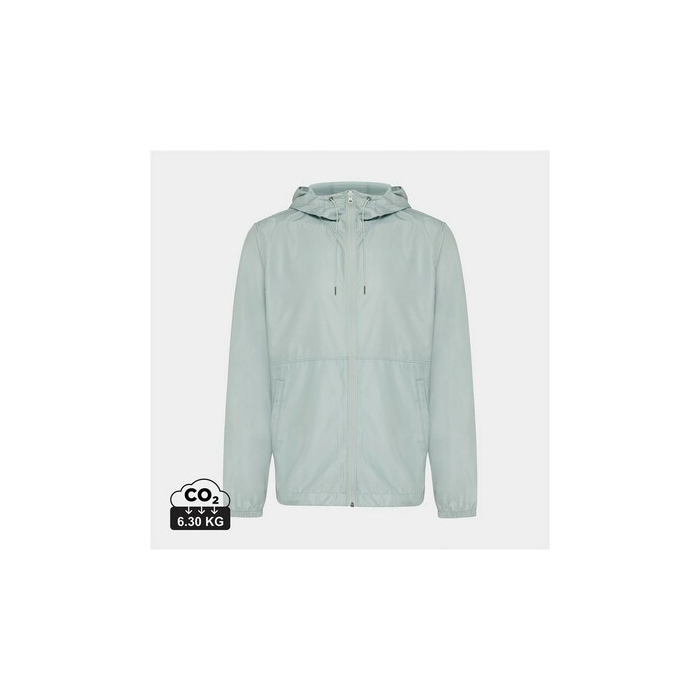 Lekka kurtka Iqoniq Logan, poliester z recyklingu zielony
