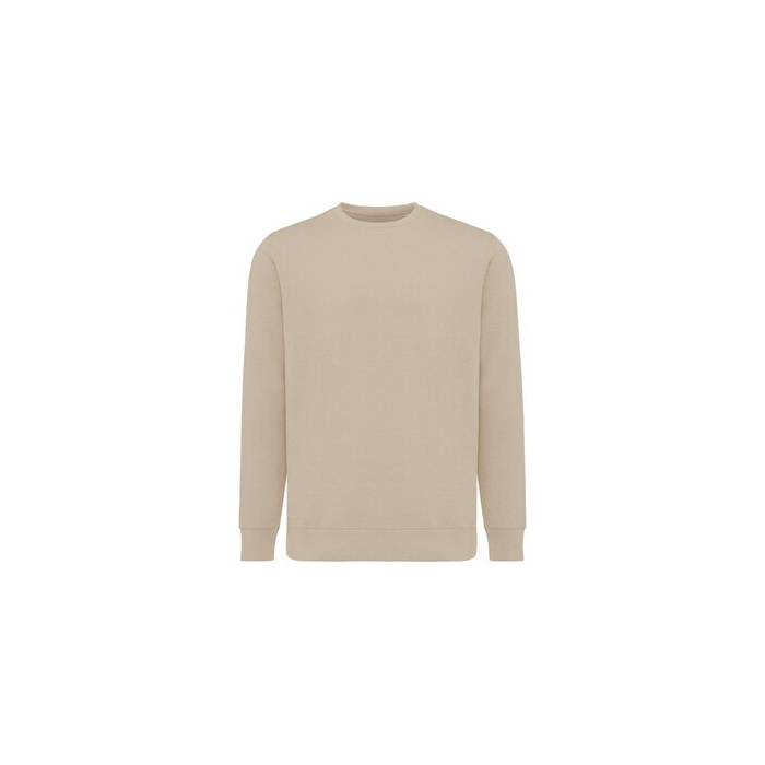 Lekki sweter Iqoniq Etosha, bawełna z recyklingu beżowy