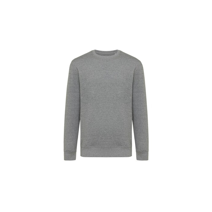 Lekki sweter Iqoniq Etosha, bawełna z recyklingu szary