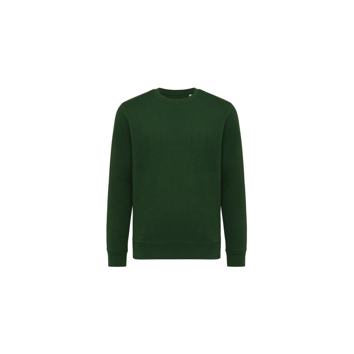 Lekki sweter Iqoniq Etosha, bawełna z recyklingu zielony