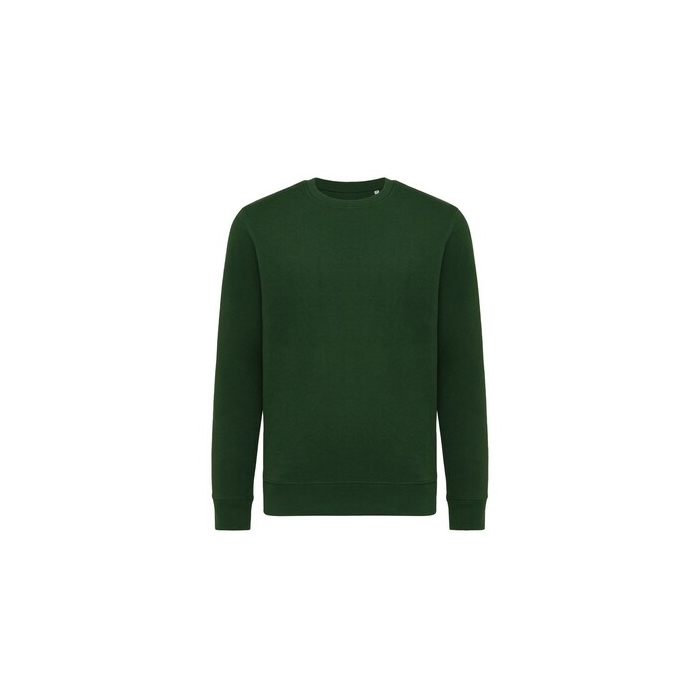 Lekki sweter Iqoniq Etosha, bawełna z recyklingu zielony