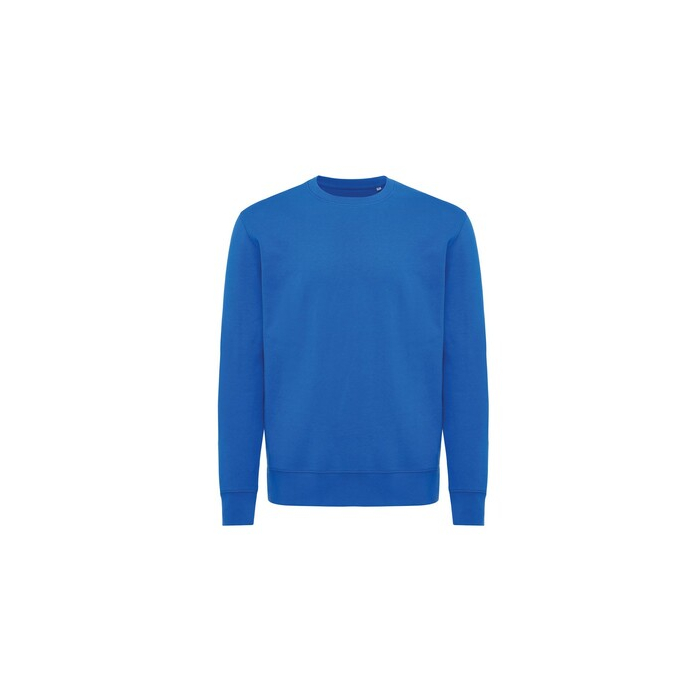 Lekki sweter Iqoniq Etosha, bawełna z recyklingu niebieski