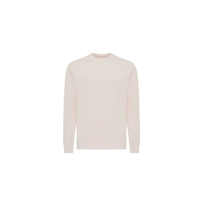 Lekki sweter Iqoniq Etosha, bawełna z recyklingu różowy