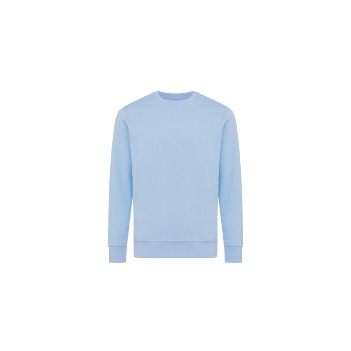 Lekki sweter Iqoniq Etosha, bawełna z recyklingu niebieski