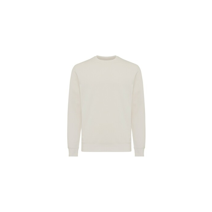 Lekki sweter Iqoniq Etosha, bawełna z recyklingu biały