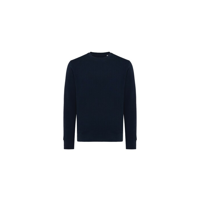 Lekki sweter Iqoniq Etosha, bawełna z recyklingu niebieski