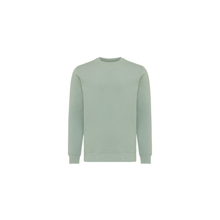 Lekki sweter Iqoniq Etosha, bawełna z recyklingu zielony