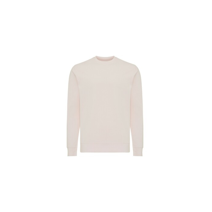 Lekki sweter Iqoniq Etosha, bawełna z recyklingu różowy