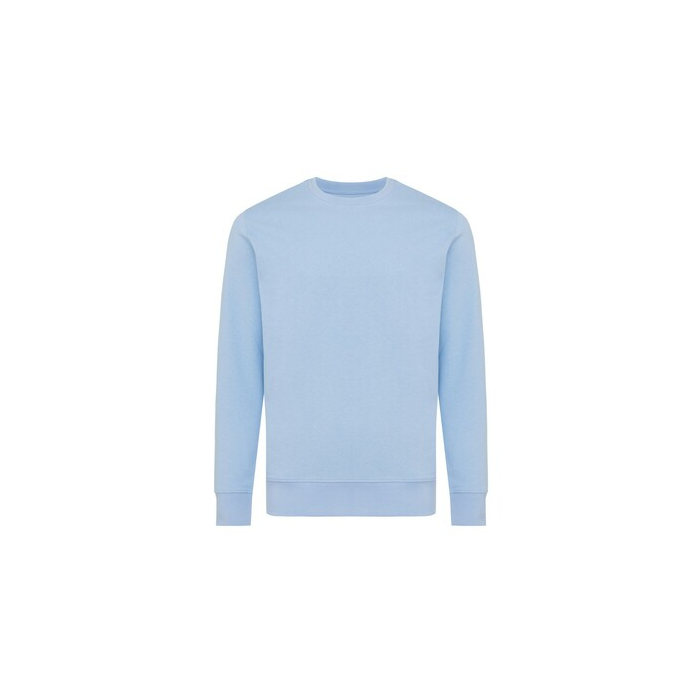 Lekki sweter Iqoniq Etosha, bawełna z recyklingu niebieski