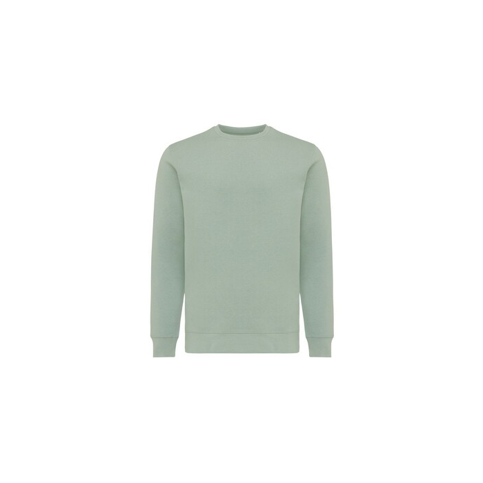 Lekki sweter Iqoniq Etosha, bawełna z recyklingu zielony