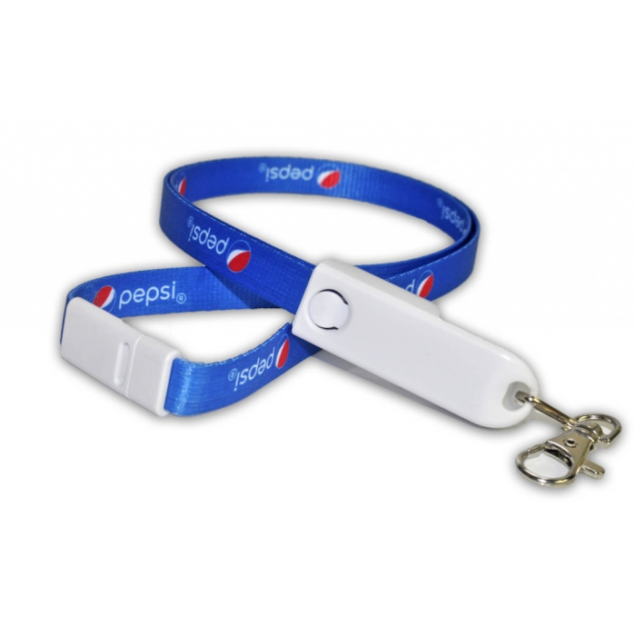 LENNY D (ŁĄCZNIK BEZPIECZEŃSTWA) - Smycz z przewodem do ładowania