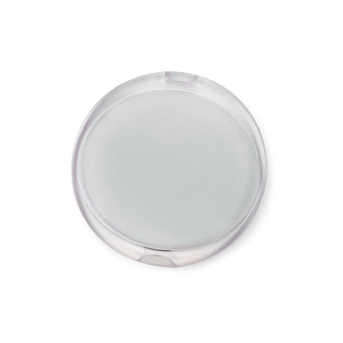 Listki mydlane w twardym etui, biały